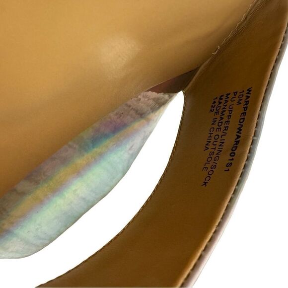 NWOT Steve Madden warped platform sandal size 9.5 - Picture 5 of 6